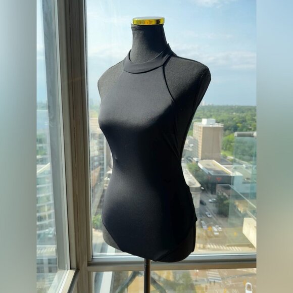 🆕 ZIMMERMANN 🧿 NWOT Anneke Halter One Piece Bathing Suit, Noir - Sz 1 - US 4/6 - Picture 10 of 16